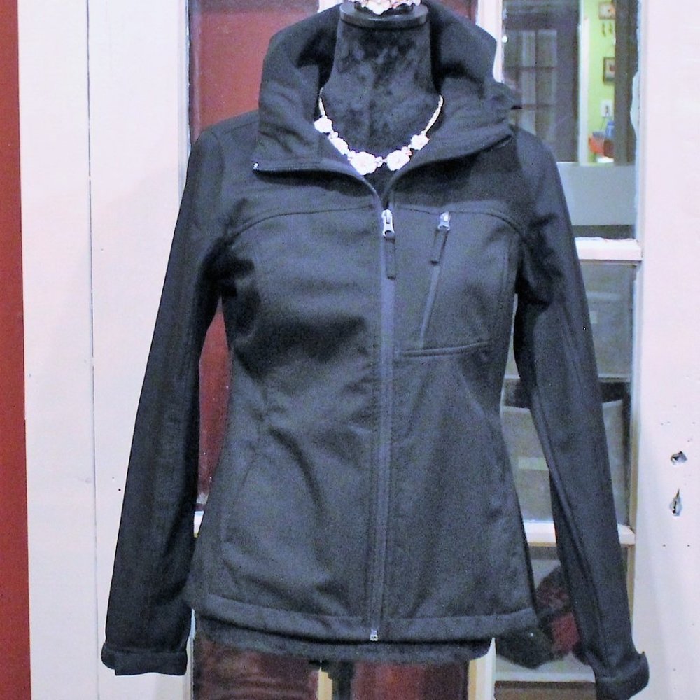 FREE TECH JACKET COAT RICH BLACK - Picture 5 of 8